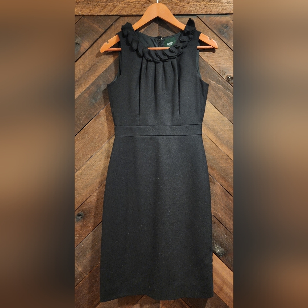 JCREW Wool Black Dress - Sz 2